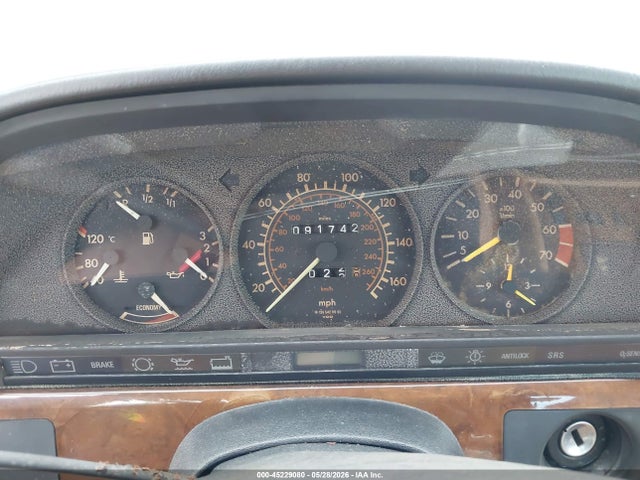 Aukcja sprzedaży 1986 Mercedes-benz 560 Sec, vin: WDBCA45D4GA232830, numer aukcji: 45229080