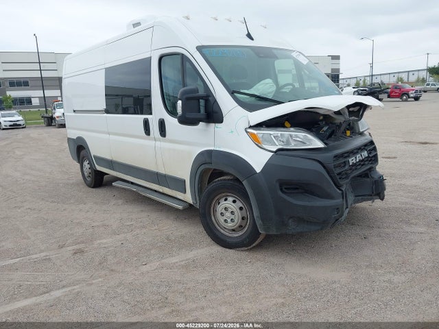 Продажа на аукционе авто 2023 Ram Promaster 2500 High Roof 159 Wb, vin: 3C6LRVDGXPE576078, номер лота: 45229200