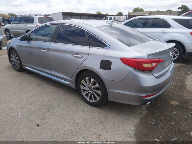 2015 Hyundai Sonata Sport მანქანა იყიდება აუქციონზე, vin: 5NPE34AF2FH056315, აუქციონის ნომერი: 45229202