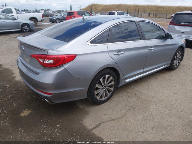 2015 Hyundai Sonata Sport მანქანა იყიდება აუქციონზე, vin: 5NPE34AF2FH056315, აუქციონის ნომერი: 45229202