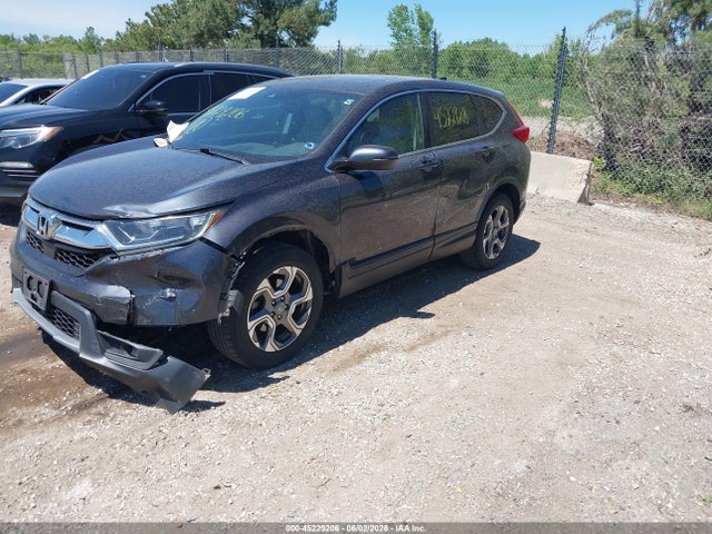 45229206 :رقم المزاد ، 5J6RW2H82HL066369 vin ، 2017 Honda Cr-v Ex-l/ex-l Navi مزاد بيع
