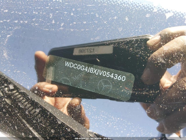 Aukcja sprzedaży 2018 Mercedes-benz Glc 300, vin: WDC0G4JBXJV054360, numer aukcji: 45229223
