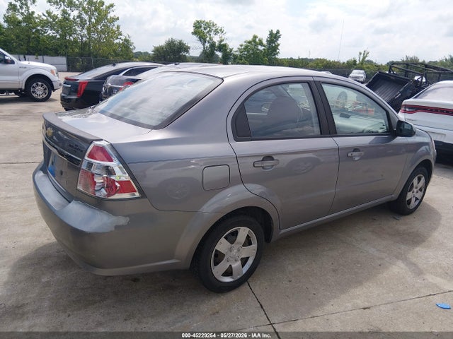 Aukcja sprzedaży 2011 Chevrolet Aveo 1lt, vin: KL1TD5DE4BB112576, numer aukcji: 45229254
