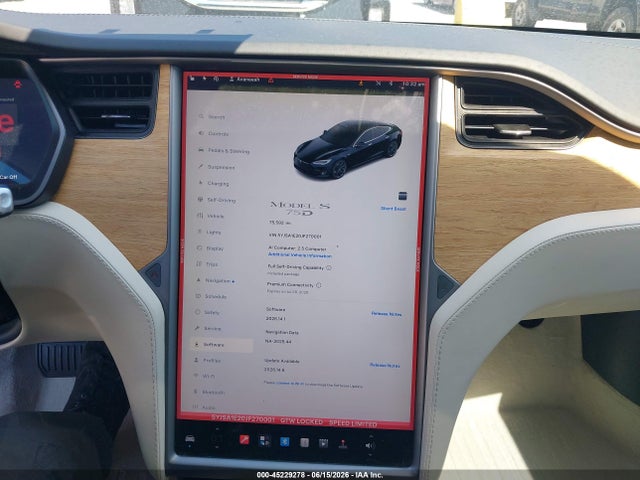 Tesla Model S 100d/75d/p100d 2018 5YJSA1E20JF270001 Image 19