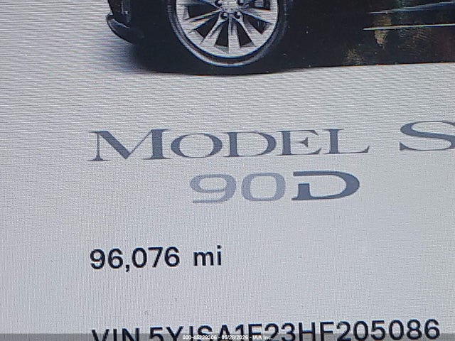 Tesla Model S 100d/60d/75d/90d/p100d 2017 5YJSA1E23HF205086 Image 7