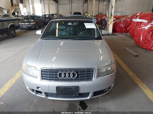 45229313 :رقم المزاد ، WAUAC48H74K000310 vin ، 2004 Audi A4 1.8t مزاد بيع