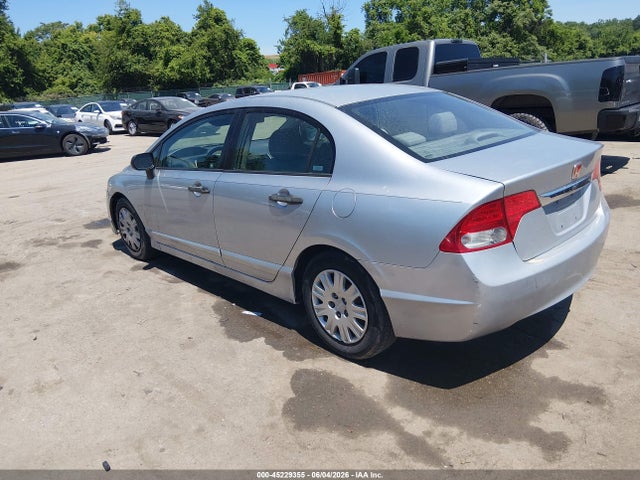 2009 Honda Civic Vp მანქანა იყიდება აუქციონზე, vin: 2HGFA163X9H344881, აუქციონის ნომერი: 45229355