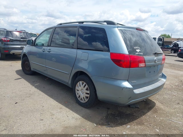 2004 Toyota Sienna Le მანქანა იყიდება აუქციონზე, vin: 5TDZA23C44S078242, აუქციონის ნომერი: 45229365