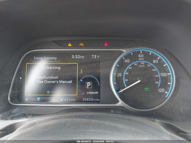 Продаж на аукціоні авто 2022 Nissan Leaf S Plus 62 Kwh, vin: 1N4BZ1BVXNC550024, номер лоту: 45229370