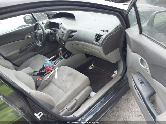 2012 Honda Civic Lx მანქანა იყიდება აუქციონზე, vin: 2HGFB2F59CH555095, აუქციონის ნომერი: 45229377