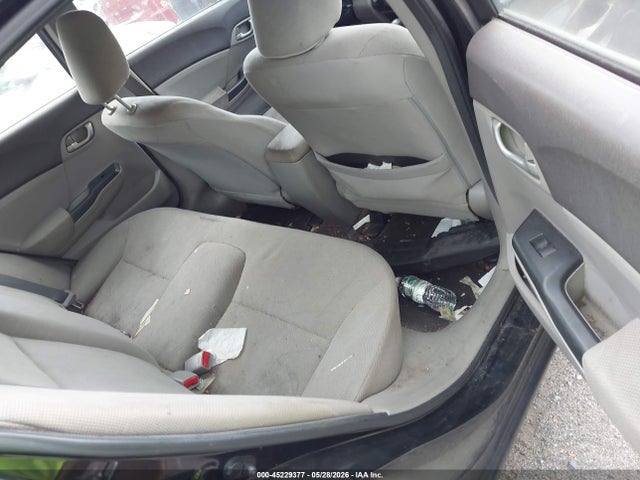 2012 Honda Civic Lx მანქანა იყიდება აუქციონზე, vin: 2HGFB2F59CH555095, აუქციონის ნომერი: 45229377