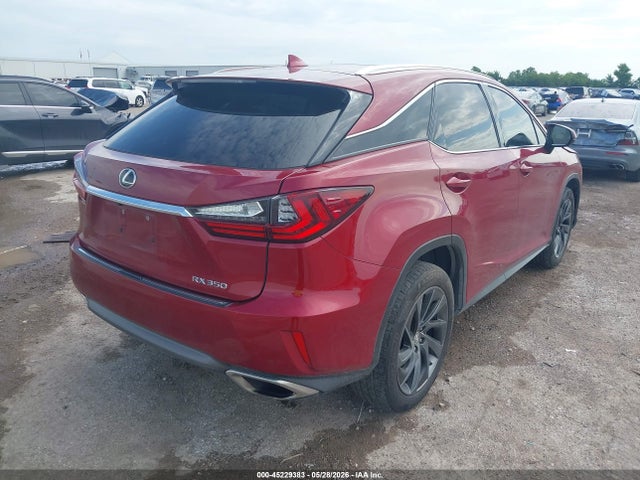45229383 :رقم المزاد ، 2T2BZMCA2GC015427 vin ، 2016 Lexus Rx 350 مزاد بيع
