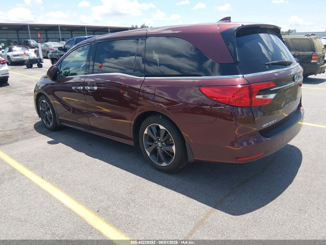 45229392 :رقم المزاد ، 5FNRL6H95MB016304 vin ، 2021 Honda Odyssey Elite مزاد بيع