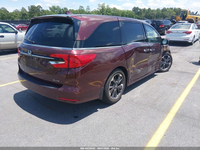45229392 :رقم المزاد ، 5FNRL6H95MB016304 vin ، 2021 Honda Odyssey Elite مزاد بيع