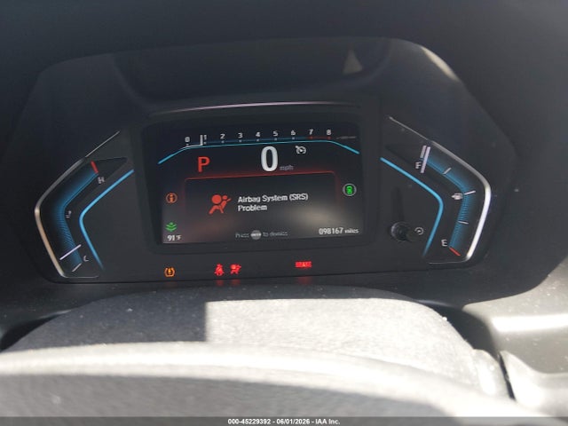 45229392 :رقم المزاد ، 5FNRL6H95MB016304 vin ، 2021 Honda Odyssey Elite مزاد بيع