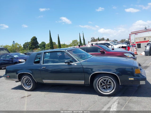 45229423 :رقم المزاد ، 1G3GK11Y4HP303689 vin ، 1987 Oldsmobile Cutlass Salon مزاد بيع