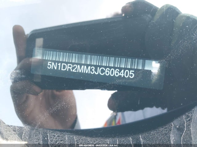 45229639 :رقم المزاد ، 5N1DR2MM3JC606405 vin ، 2018 Nissan Pathfinder Sv مزاد بيع