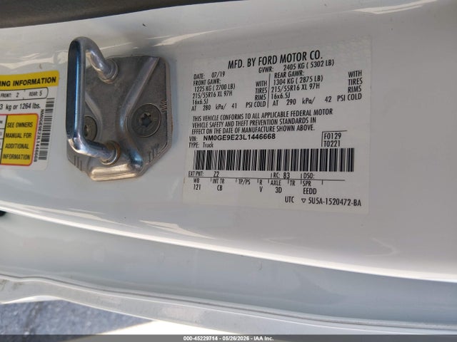 Ford Transit Connect Xl Passenger 2020 NM0GE9E23L1446668 Image 9