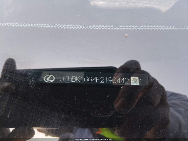 Lexus ES 350 2015 JTHBK1GG4F2190442 Image 9