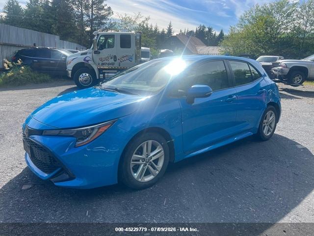 Toyota COROLLA SE 2019 JTNK4RBE0K3040232 Image 2