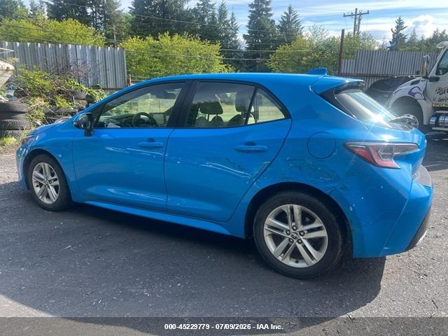 Toyota COROLLA SE 2019 JTNK4RBE0K3040232 Image 3
