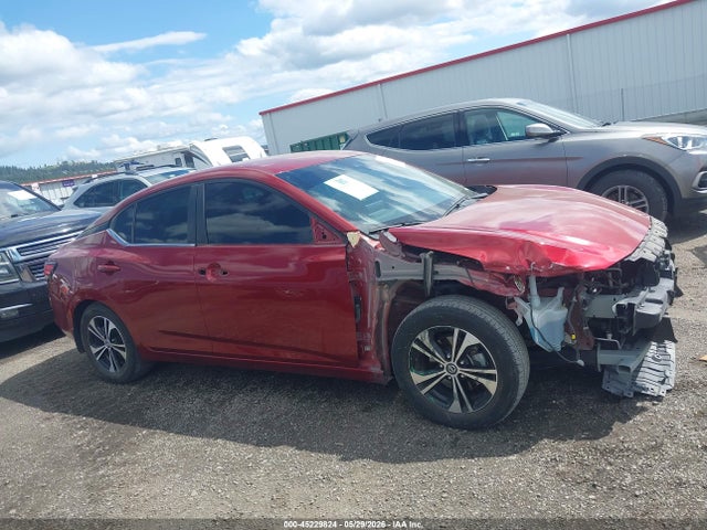 3N1AB8CV9NY232035 Nissan Sentra Sv Xtronic Cvt