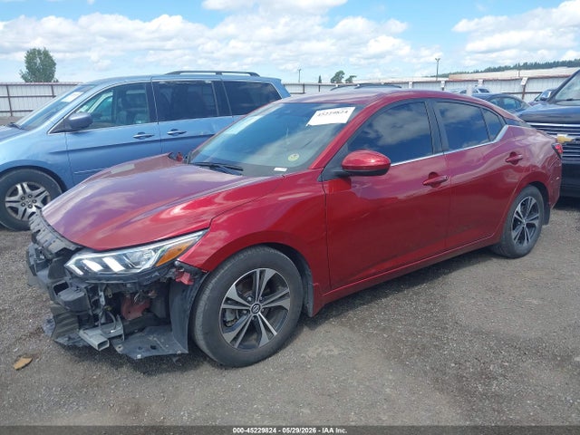 3N1AB8CV9NY232035 Nissan Sentra Sv Xtronic Cvt