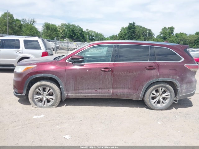 5TDJKRFH4ES054647 Toyota Highlander Xle V6