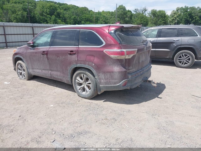 5TDJKRFH4ES054647 Toyota Highlander Xle V6