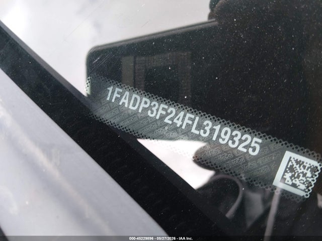 Aukcja sprzedaży 2015 Ford Focus Se, vin: 1FADP3F24FL319325, numer aukcji: 45229896