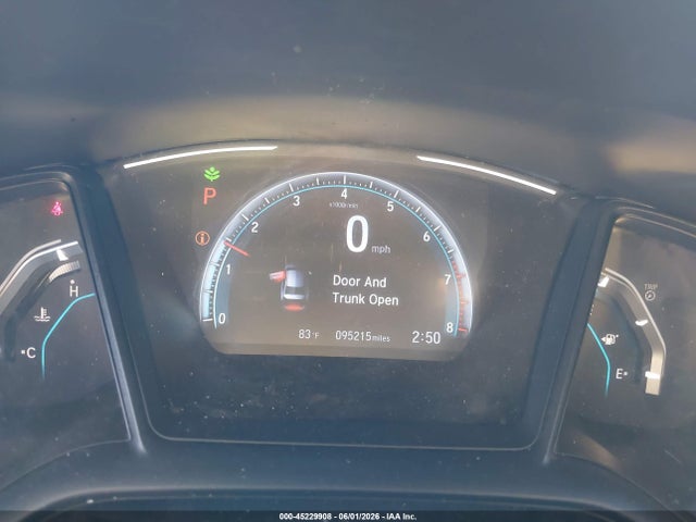 45229908 :رقم المزاد ، 19XFC2F67KE202787 vin ، 2019 Honda Civic Lx مزاد بيع