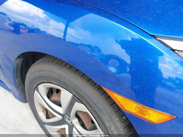 45229991 :رقم المزاد ، 19XFC2F53GE079651 vin ، 2016 Honda Civic Lx مزاد بيع