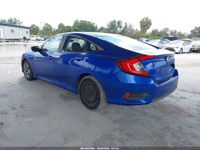 45229991 :رقم المزاد ، 19XFC2F53GE079651 vin ، 2016 Honda Civic Lx مزاد بيع