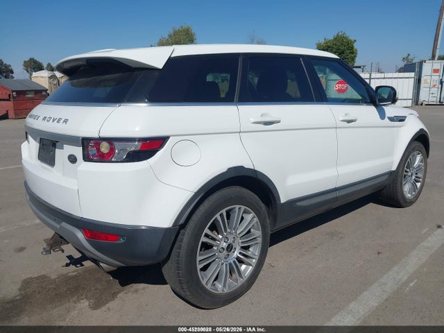 2012 Land Rover Range Rover Evoque Pure Plus მანქანა იყიდება აუქციონზე, vin: SALVV2BG5CH637557, აუქციონის ნომერი: 45230028