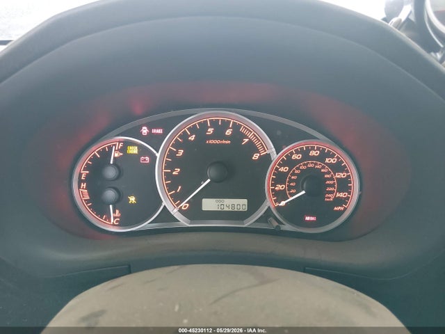 Aukcja sprzedaży 2009 Subaru Impreza Wrx, vin: JF1GH76679G809226, numer aukcji: 45230112