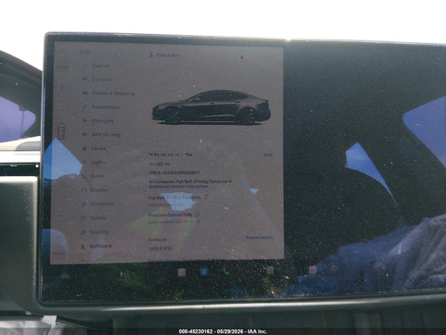 2024 Tesla Model S Long Range მანქანა იყიდება აუქციონზე, vin: 5YJSA1E54RF542877, აუქციონის ნომერი: 45230162