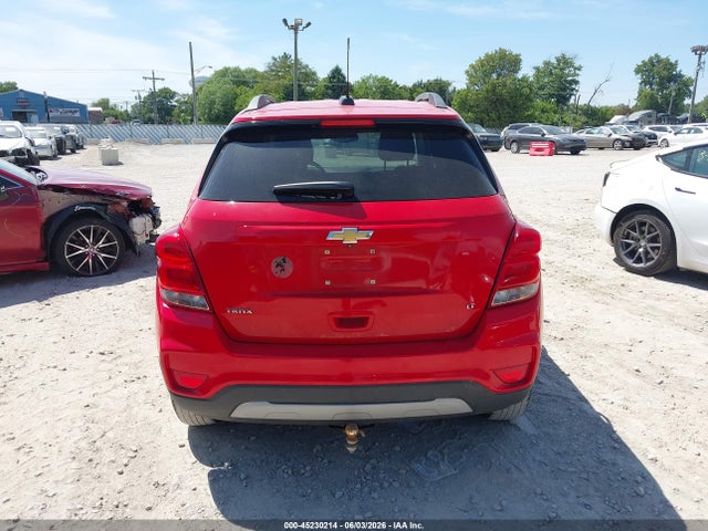 Aukcja sprzedaży 2018 Chevrolet Trax Lt, vin: 3GNCJLSBXJL191366, numer aukcji: 45230214