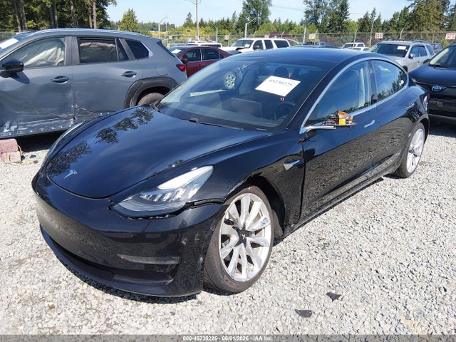 Tesla Model 3 Long Range/mid Range 2018 5YJ3E1EA1JF071135 Image 2