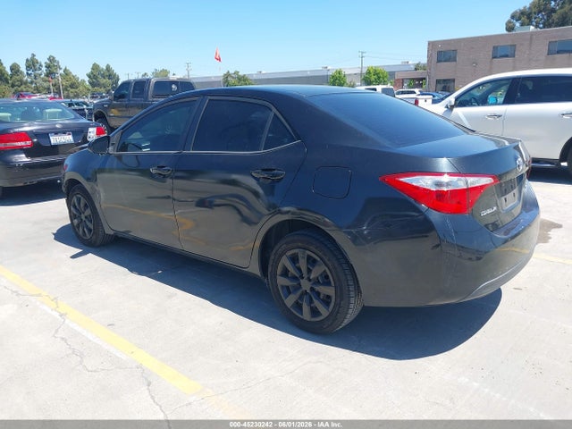 2014 Toyota Corolla Le მანქანა იყიდება აუქციონზე, vin: 5YFBURHE3EP057212, აუქციონის ნომერი: 45230242
