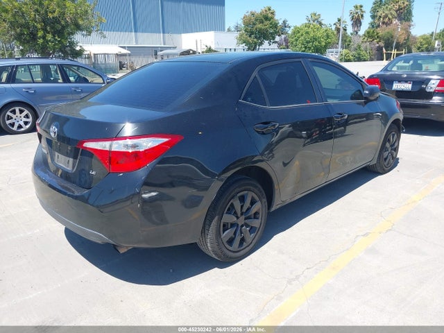 2014 Toyota Corolla Le მანქანა იყიდება აუქციონზე, vin: 5YFBURHE3EP057212, აუქციონის ნომერი: 45230242