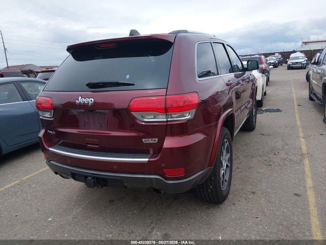 2018 Jeep Grand Cherokee Sterling Edition 4x4 მანქანა იყიდება აუქციონზე, vin: 1C4RJFBG9JC249477, აუქციონის ნომერი: 45230276