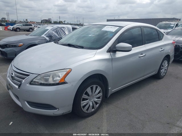 2014 Nissan Sentra S მანქანა იყიდება აუქციონზე, vin: 3N1AB7AP6EL678722, აუქციონის ნომერი: 45230297