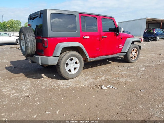 45230417 :رقم المزاد ، 1J4BA3H12BL557461 vin ، 2011 Jeep Wrangler Unlimited Sport مزاد بيع