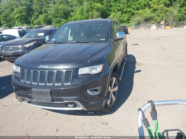 2014 Jeep Grand Cherokee Overland მანქანა იყიდება აუქციონზე, vin: 1C4RJFCG1EC587198, აუქციონის ნომერი: 45230483