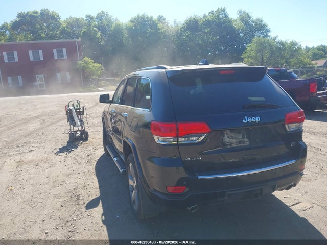 2014 Jeep Grand Cherokee Overland მანქანა იყიდება აუქციონზე, vin: 1C4RJFCG1EC587198, აუქციონის ნომერი: 45230483