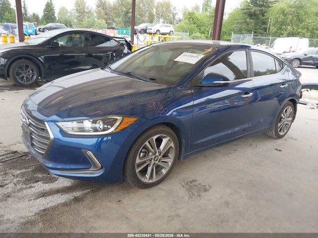 Продаж на аукціоні авто 2017 Hyundai Elantra Limited, vin: 5NPD84LF5HH024570, номер лоту: 45230491