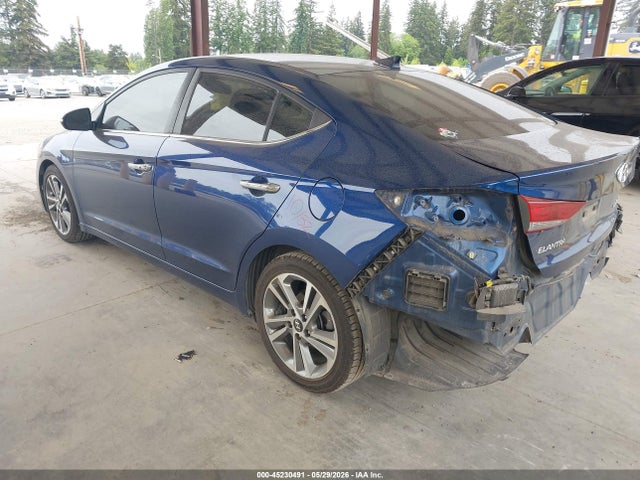 Продаж на аукціоні авто 2017 Hyundai Elantra Limited, vin: 5NPD84LF5HH024570, номер лоту: 45230491