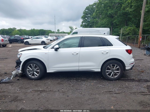 2023 Audi Q3 Premium 45 Tfsi S Line Quattro Tiptronic მანქანა იყიდება აუქციონზე, vin: WA1DECF32P1127658, აუქციონის ნომერი: 45230545