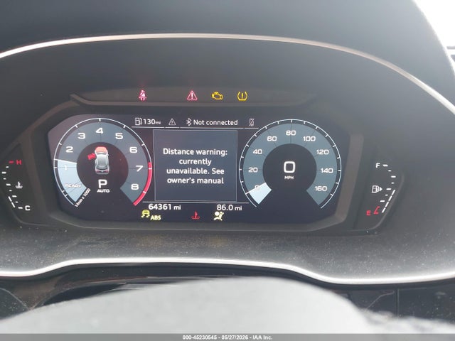 2023 Audi Q3 Premium 45 Tfsi S Line Quattro Tiptronic მანქანა იყიდება აუქციონზე, vin: WA1DECF32P1127658, აუქციონის ნომერი: 45230545