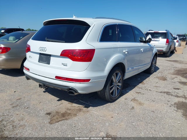 2014 Audi Q7 3.0t Premium მანქანა იყიდება აუქციონზე, vin: WA1LGAFE4ED010722, აუქციონის ნომერი: 45230555